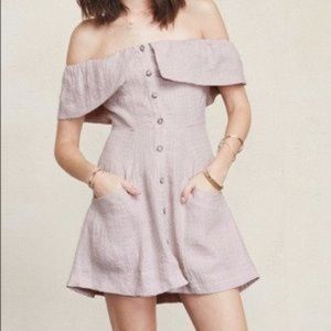 Reformation Botanica Dress, Blush Pink